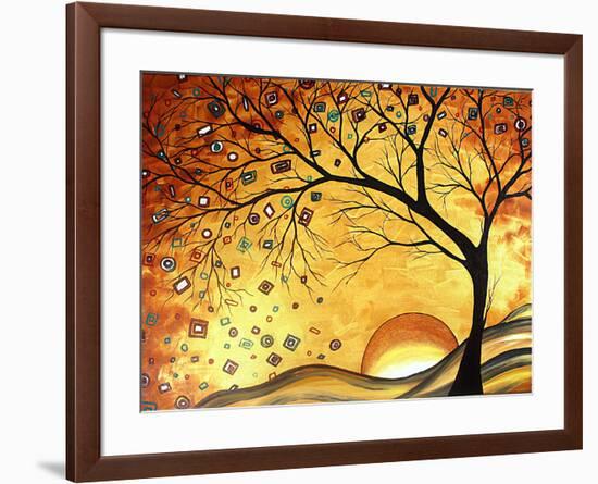 Dreaming in Gold-Megan Aroon Duncanson-Framed Art Print