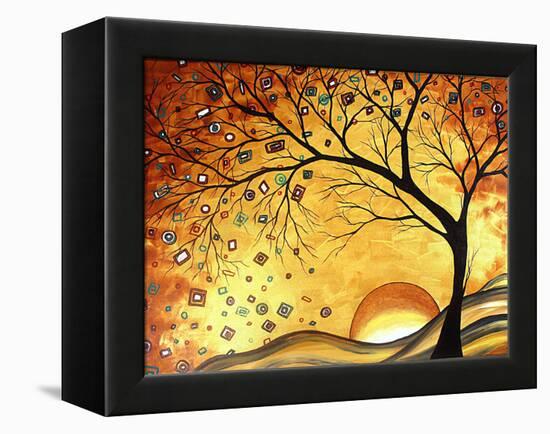 Dreaming in Gold-Megan Aroon Duncanson-Framed Stretched Canvas