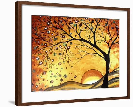 Dreaming in Gold-Megan Aroon Duncanson-Framed Art Print