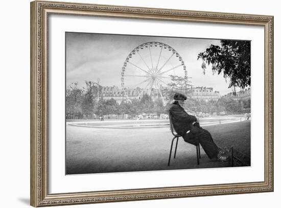Dreaming in Paris-Moises Levy-Framed Photographic Print