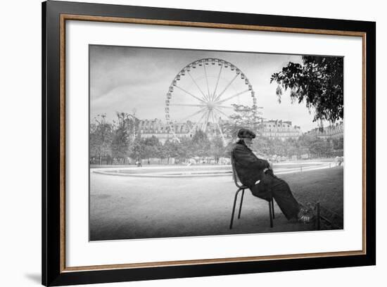 Dreaming in Paris-Moises Levy-Framed Photographic Print