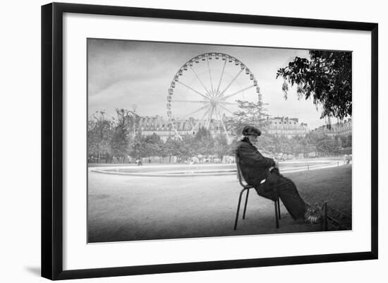 Dreaming in Paris-Moises Levy-Framed Photographic Print