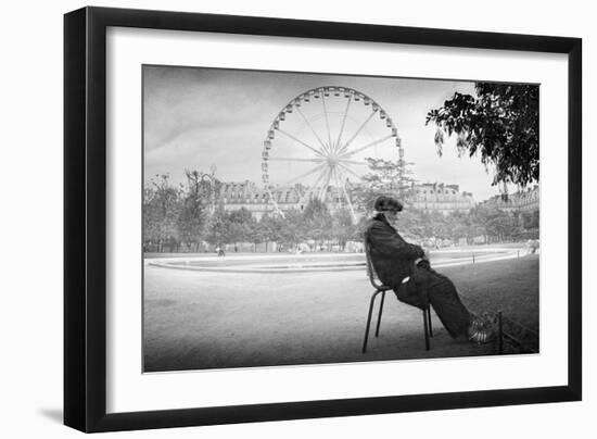 Dreaming in Paris-Moises Levy-Framed Photographic Print