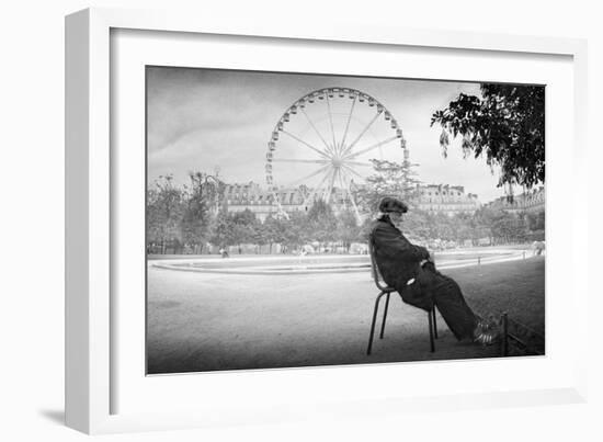 Dreaming in Paris-Moises Levy-Framed Photographic Print