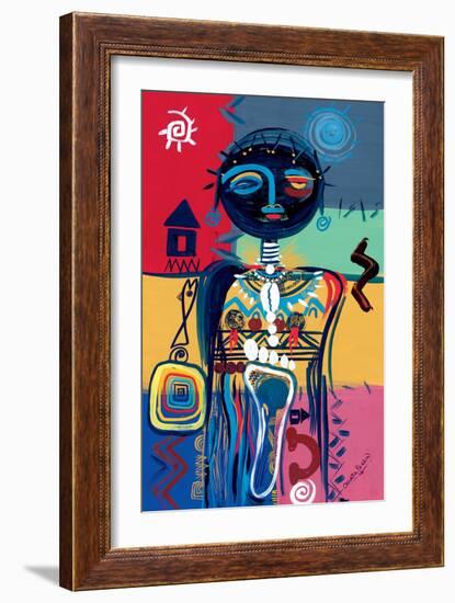 Dreaming of Africa, 2004-Oglafa Ebitari Perrin-Framed Giclee Print