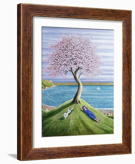 Dreaming of Cherry Blossom, 2004-Liz Wright-Framed Giclee Print