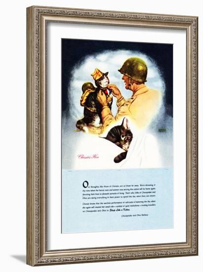 Dreaming of Hero's-Charles Bracker-Framed Giclee Print