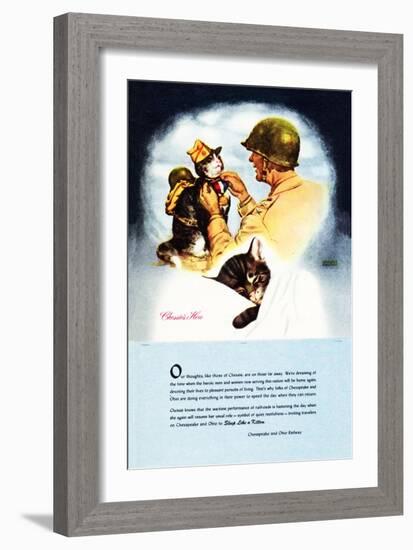 Dreaming of Hero's-Charles Bracker-Framed Giclee Print