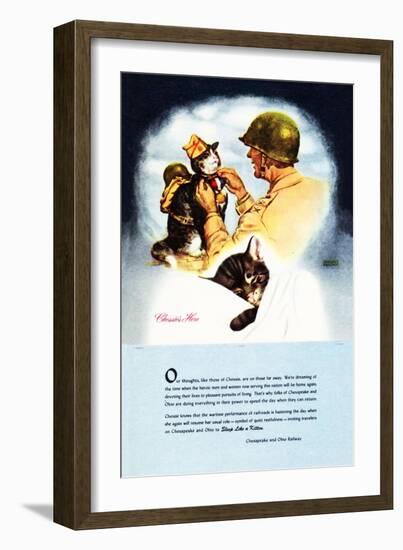 Dreaming of Hero's-Charles Bracker-Framed Giclee Print