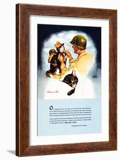 Dreaming of Hero's-Charles Bracker-Framed Giclee Print