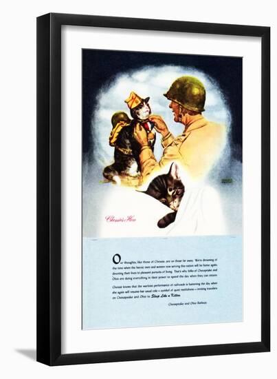 Dreaming of Hero's-Charles Bracker-Framed Giclee Print