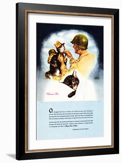 Dreaming of Hero's-Charles Bracker-Framed Giclee Print