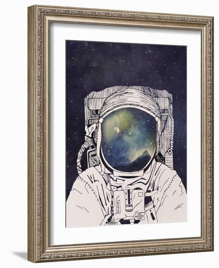 Dreaming Of Space-Tracie Andrews-Framed Art Print