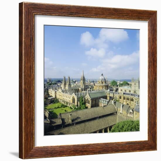 Dreaming of Spires, Oxford, England-Nigel Francis-Framed Photographic Print