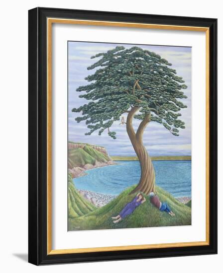 Dreaming of Trees on Portland, 2001-Liz Wright-Framed Giclee Print