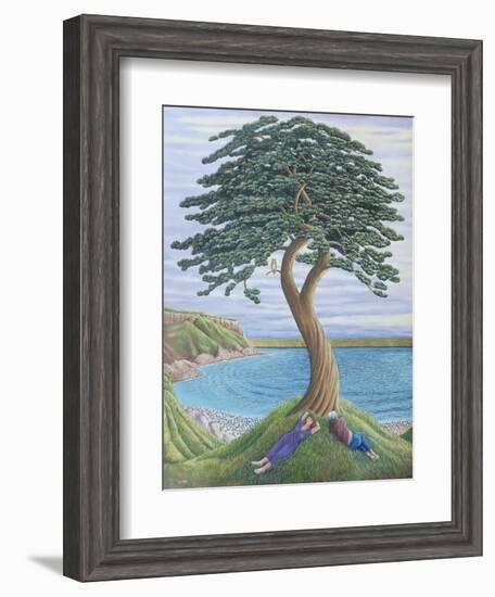 Dreaming of Trees on Portland, 2001-Liz Wright-Framed Giclee Print