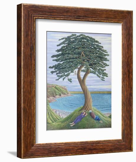 Dreaming of Trees on Portland, 2001-Liz Wright-Framed Giclee Print