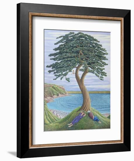 Dreaming of Trees on Portland, 2001-Liz Wright-Framed Giclee Print