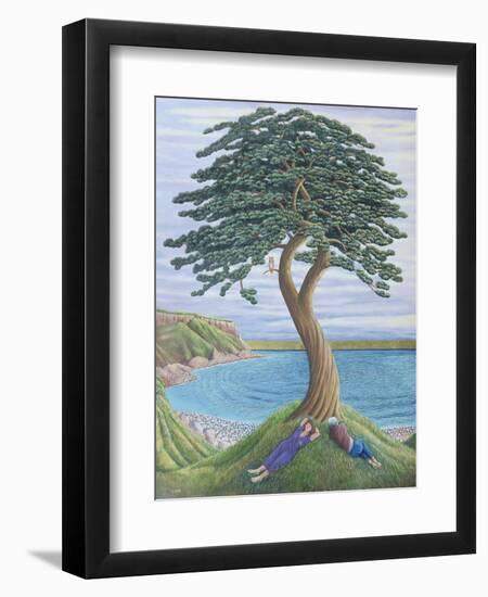 Dreaming of Trees on Portland, 2001-Liz Wright-Framed Giclee Print