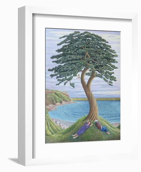 Dreaming of Trees on Portland, 2001-Liz Wright-Framed Giclee Print