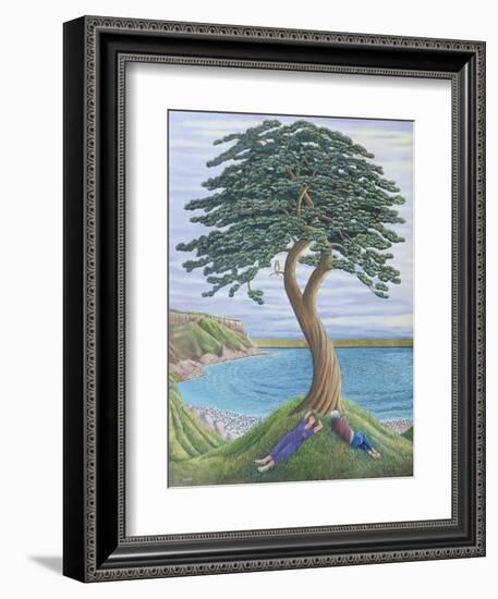 Dreaming of Trees on Portland, 2001-Liz Wright-Framed Giclee Print