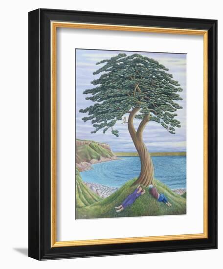 Dreaming of Trees on Portland, 2001-Liz Wright-Framed Giclee Print