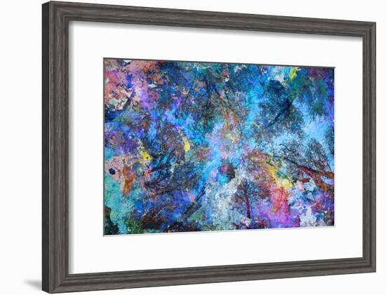 Dreaming up to the Trees-Michael Broom-Framed Art Print