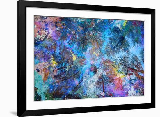 Dreaming up to the Trees-Michael Broom-Framed Art Print