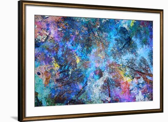 Dreaming up to the Trees-Michael Broom-Framed Premium Giclee Print