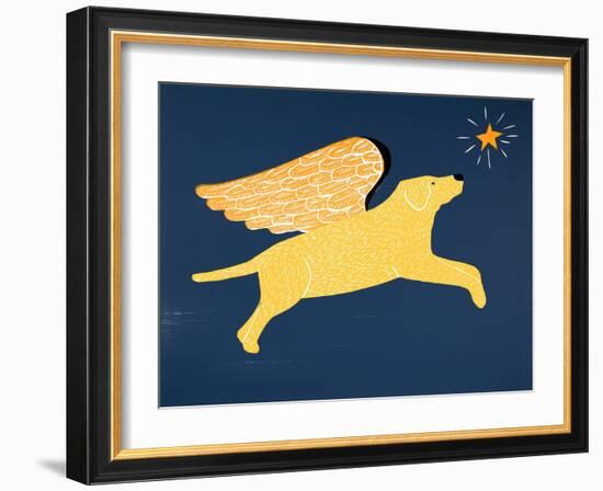 Dreaming Yellow 3-Stephen Huneck-Framed Giclee Print