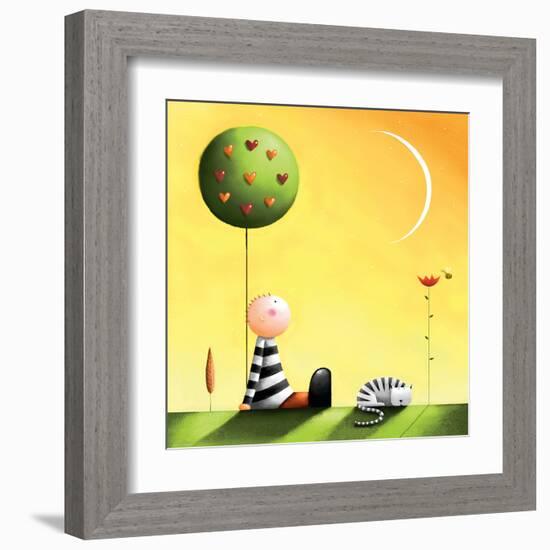 Dreaming-Jo Parry-Framed Art Print