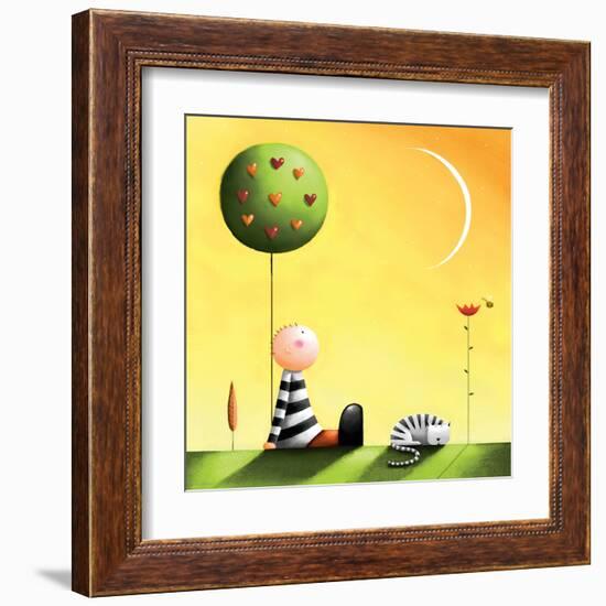 Dreaming-Jo Parry-Framed Art Print