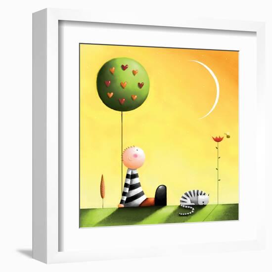 Dreaming-Jo Parry-Framed Art Print