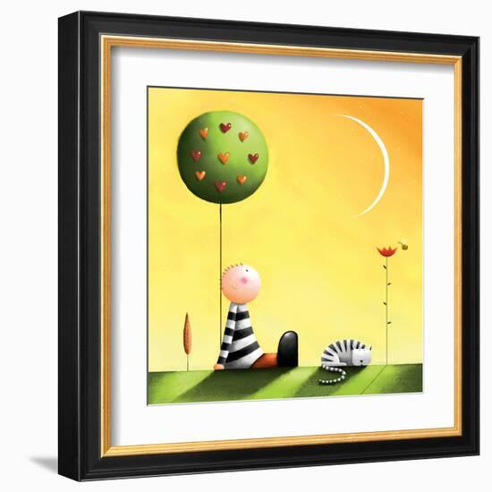 Dreaming-Jo Parry-Framed Art Print