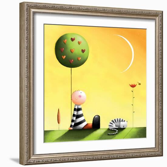 Dreaming-Jo Parry-Framed Art Print