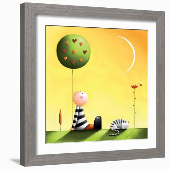 Dreaming-Jo Parry-Framed Art Print