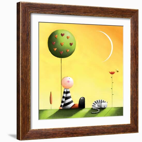 Dreaming-Jo Parry-Framed Art Print