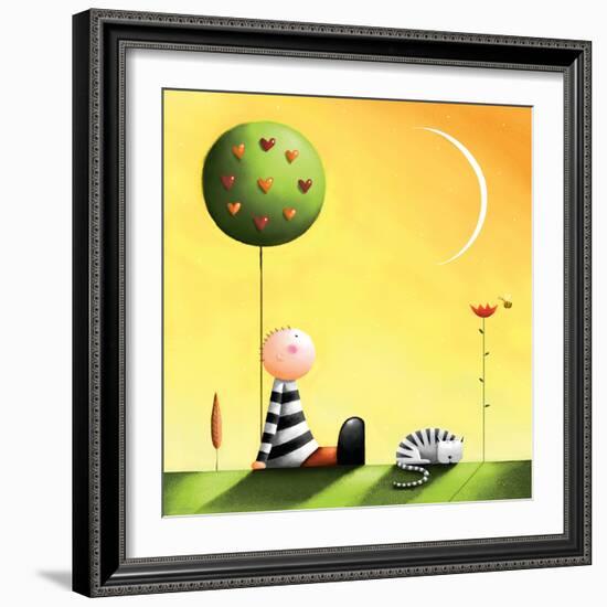 Dreaming-Jo Parry-Framed Art Print