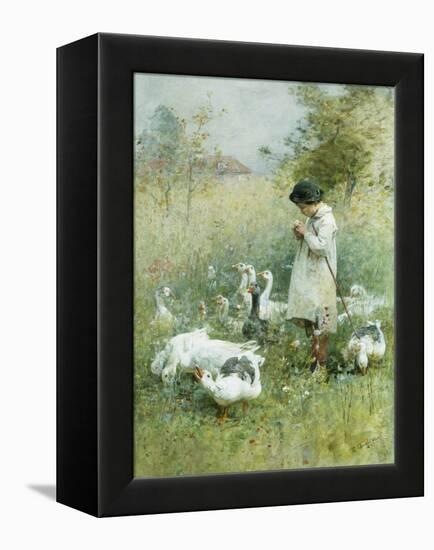 Dreaming-Luigi Chialiva-Framed Premier Image Canvas