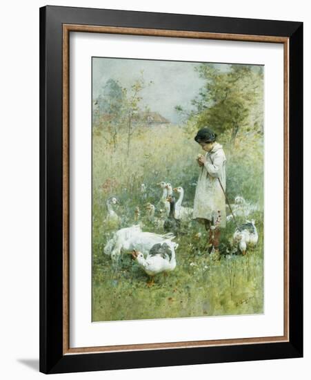 Dreaming-Luigi Chialiva-Framed Giclee Print