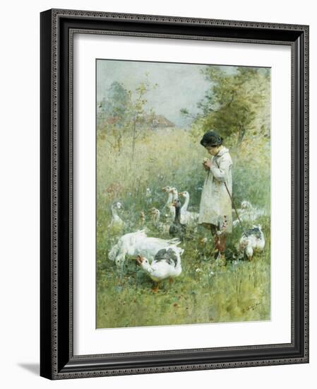 Dreaming-Luigi Chialiva-Framed Giclee Print