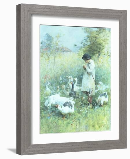 Dreaming-Luigi Chialiva-Framed Giclee Print