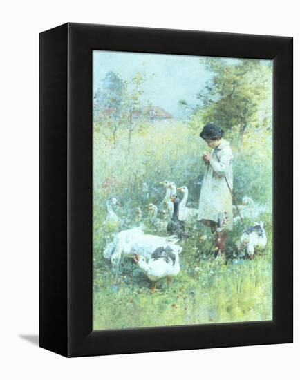 Dreaming-Luigi Chialiva-Framed Premier Image Canvas