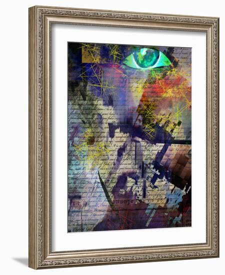 Dreams in lines-Bruce Rolff-Framed Art Print