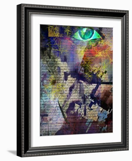 Dreams in lines-Bruce Rolff-Framed Art Print