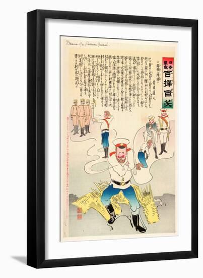 Dreams of a Russian General-Kobayashi Kiyochika-Framed Giclee Print