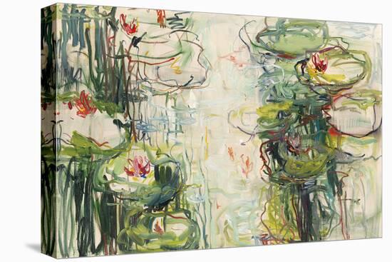 Dreams of Summer in Giverny-Lilia Orlova Holmes-Framed Stretched Canvas