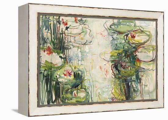 Dreams of Summer in Giverny-Lilia Orlova Holmes-Framed Stretched Canvas