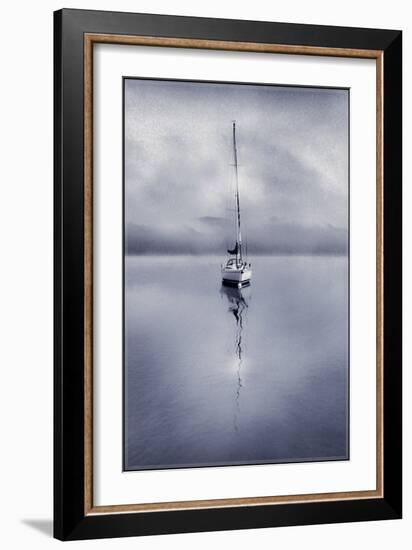 Dreams on Lake Windermere!-Adrian Campfield-Framed Giclee Print