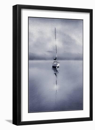 Dreams on Lake Windermere!-Adrian Campfield-Framed Giclee Print